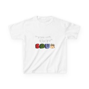 No passis s’arada davant es bou — Camiseta infantil algodon grueso