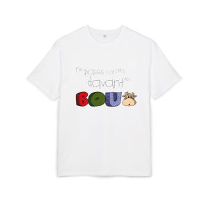 No passis s’arada davant es bou — Camiseta oversize gruesa