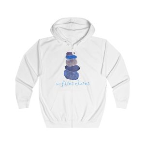 Ses fites clares 2 — Sudadera con capucha y cremallera