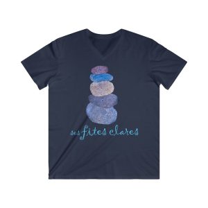 Ses fites clares 2 — Camiseta hombre entallada cuello de pico