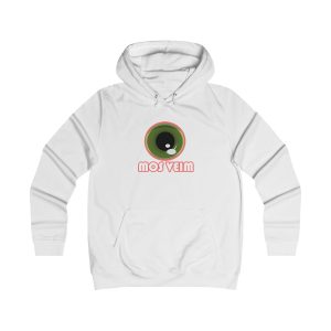 «Mos veim» rosa — Sudadera universitaria mujer