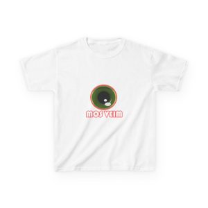 «Mos veim» rosa — Camiseta infantil algodon grueso