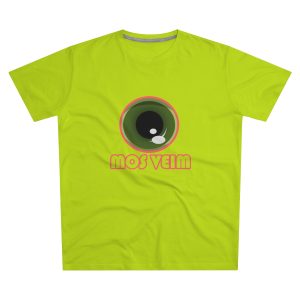 «Mos veim» rosa — Camiseta hombre corte moderno