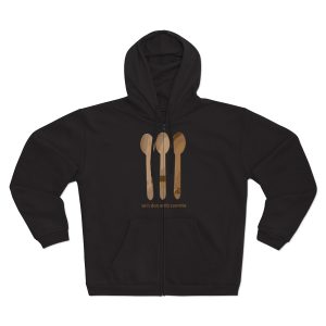 Cuereta — Sudadera capucha con cremallera premium