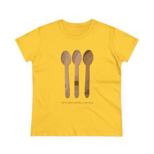 Cuereta — Camiseta mujer algodon medio