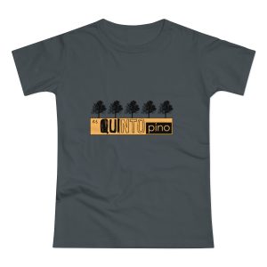 unisex Quinto Pino Taronja — Camiseta mujer punto liso