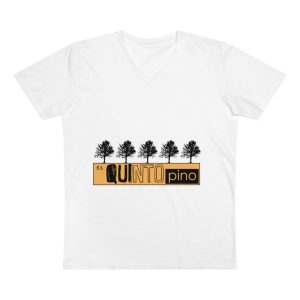 unisex Quinto Pino Taronja — Camiseta hombre cuello de pico Presenter