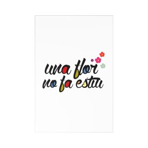 «Una flor no fa estiu» — Postales (7 uds.)