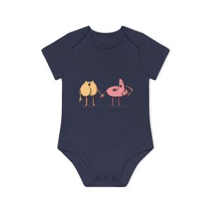 Cul i merda — Body bebe manga corta organico