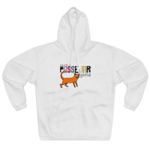 Dimarts a passejar gats — Sudadera con capucha cerrada