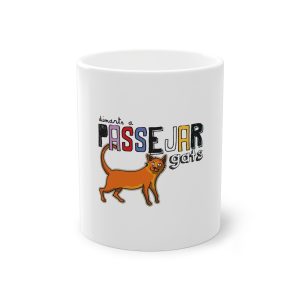 Dimarts a passejar gats — Taza estandar 325 ml