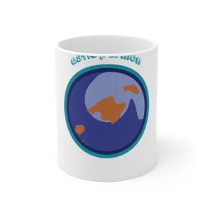 «Estic pel món redó» — Taza de ceramica