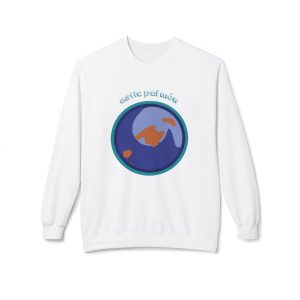 «Estic pel món redó» — Sudadera Softstyle cuello redondo
