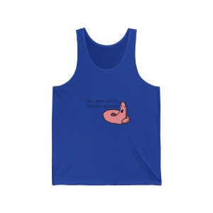 «Qui pets envia» — Camiseta de tirantes