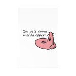 «Qui pets envia» — Postales (7 uds.)