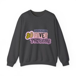 «Divendres, faves tendres» — Sudadera cuello redondo
