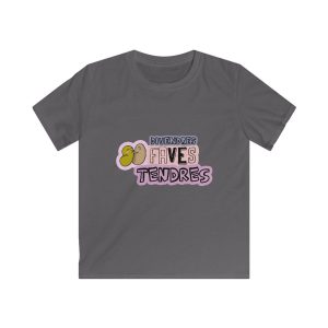 «Divendres, faves tendres» — Camiseta infantil Softstyle