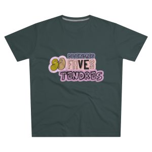 «Divendres, faves tendres» — Camiseta hombre corte moderno