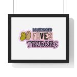 «Divendres, faves tendres» — Poster enmarcado horizontal