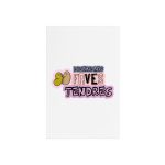 «Divendres, faves tendres» — Cartel de metacrilato con soporte