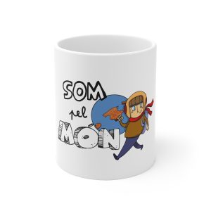 «Som pel món» — Taza de ceramica