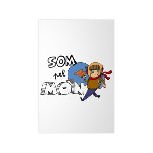 «Som pel món» — Poster en papel fotografico