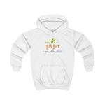 «Cada dia va pitjor i avui pareix demà» — Sudadera con capucha infantil