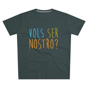 Vols ser nostro? — Camiseta hombre corte moderno