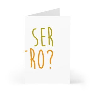 Vols ser nostro? — Tarjetas de felicitacion (7 uds.)