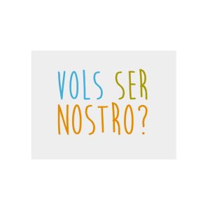 Vols ser nostro? — Panel de aluminio