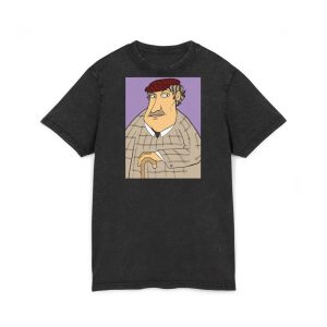 «Fora des sembrat» — Camiseta lavado acido cuello redondo