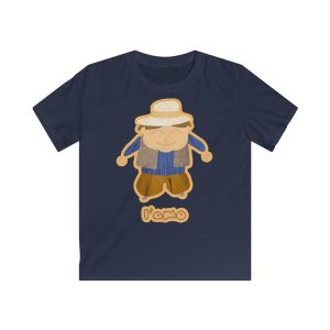 «L’amo» pages — Camiseta infantil Softstyle