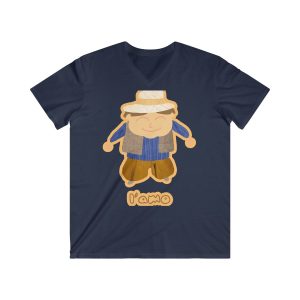 «L’amo» pages — Camiseta hombre entallada cuello de pico
