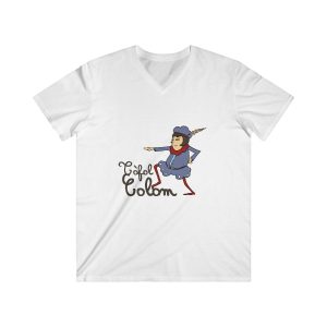 Tòfol Colom — Camiseta hombre entallada cuello de pico