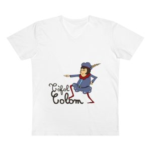 Tòfol Colom — Camiseta hombre cuello de pico Presenter