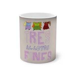 «Tres al·lotes fines» — Taza magica que cambia de color