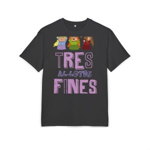 «Tres al·lotes fines» — Camiseta oversize gruesa