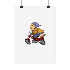Madocoloma en bicicleta — Poster