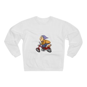 Madocoloma en bicicleta — Sudadera cuello redondo premium