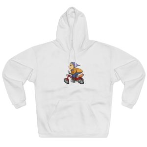 Madocoloma en bicicleta — Sudadera con capucha cerrada