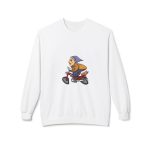 Madocoloma en bicicleta — Sudadera Softstyle cuello redondo