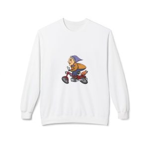 Madocoloma en bicicleta — Sudadera Softstyle cuello redondo