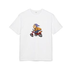 Madocoloma en bicicleta — Camiseta oversize gruesa