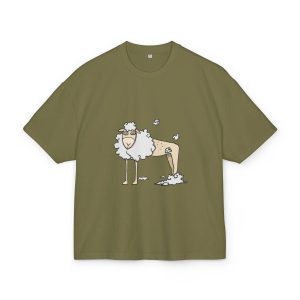 Tondra: una oveja entre nubes — Camiseta box ultra gruesa