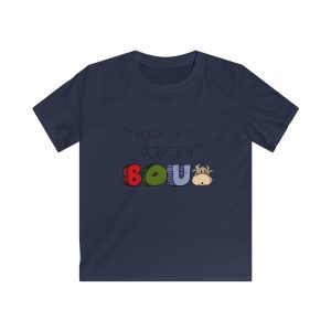 «No passis s’arada davant es bou» — Camiseta infantil Softstyle