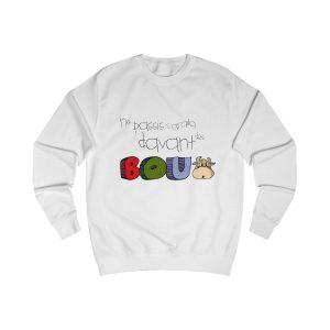 «No passis s’arada davant es bou» — Sudadera clasica