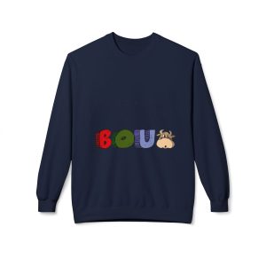 «No passis s’arada davant es bou» — Sudadera Softstyle cuello redondo