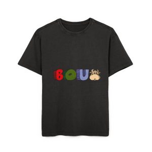 «No passis s’arada davant es bou» — Camiseta oversize lavado acido