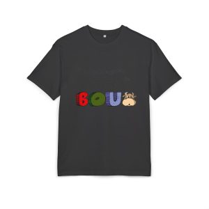 «No passis s’arada davant es bou» — Camiseta oversize gruesa