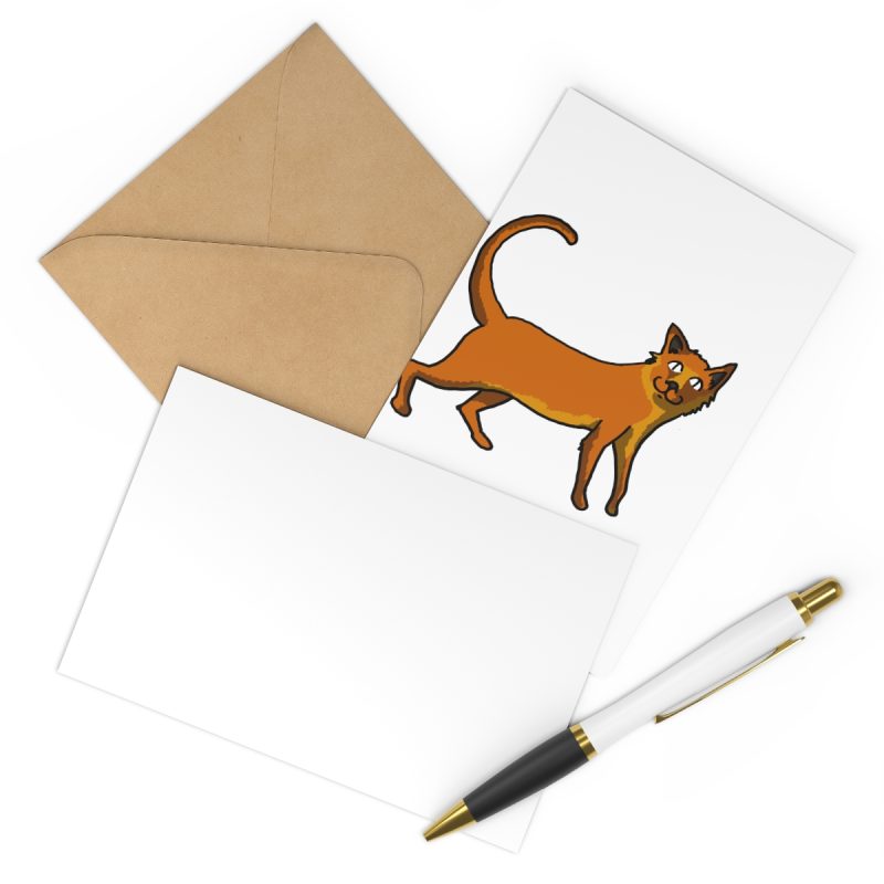 fulfilment-31660-camiseta-moix-gato-naranja-de-paseo-postales-7-uds-2
